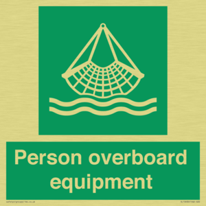Person overboard equipment